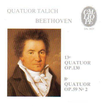 L.V. Beethoven/Qrt String 8/13@Talich String Quartet