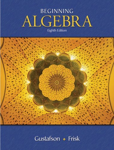 R. David Gustafson Beginning Algebra [with Online Access Card] 0 Edition; 