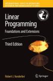 Robert J. Vanderbei Linear Programming Foundations And Extensions 0003 Edition; 