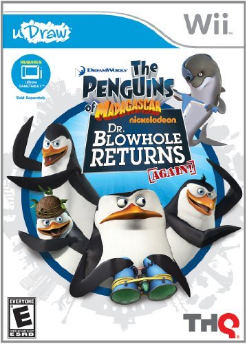 Wii/Udraw Penguins Of Madagascar: Dr. Blowhole Returns