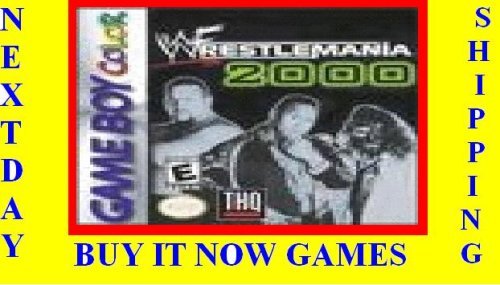 Gameboy Color Wwf Wrestlemania 2000 E 