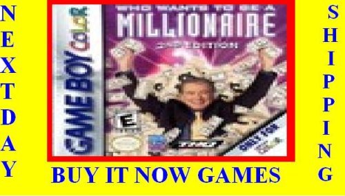 GameBoy Color/Who Wants To Be A Millionaire 2nd Edition@E