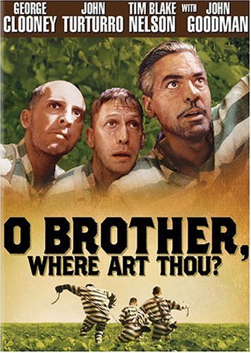 O Brother Where Art Thou? Clooney Turturro Blake DVD Pg13 Ws 