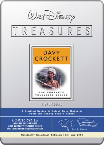 Walt Disney Treasures Davy Crockett Clr Prbk 10 22 01 Nr Coll. Tin 