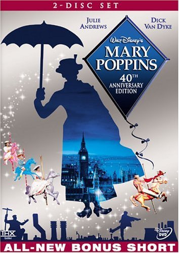 Mary Poppins Andrews Van Dyke DVD G 