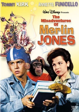 Misadventures Of Merlin Jones/Kirk/Funicello/Ames@DVD@G
