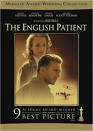 English Patient Fiennes Binoche Dafoe DVD R 