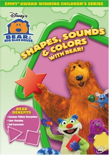 Shapes Sounds & Colors W/Bear/Bear In The Big Blue House@Clr@Nr