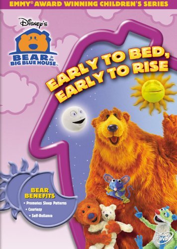 Early To Bed Early To Rise Bear In The Big Blue House Clr Nr 