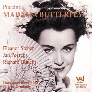 G. Puccini Madama Butterfly Complete Oper Steber Peerce Bonelli Ormandy Hollywood Bowl 