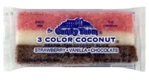 Candy/Coconut Slice Bar@24