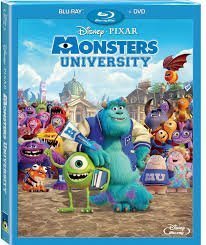 Monsters University Blu Ray Combo Pack (2013) 