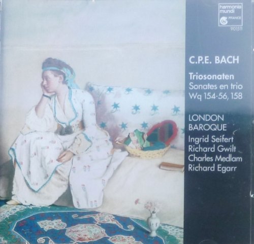 C.P.E. Bach Son Trio (4) London Baroque 