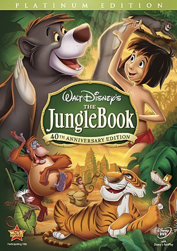 Disney/Jungle Book@40th Anniv. Platinum Ed.@Nr/2 Dvd