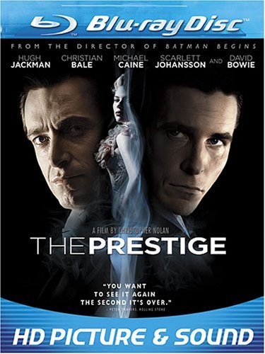 Prestige Jackman Caine Blu Ray Pg13 