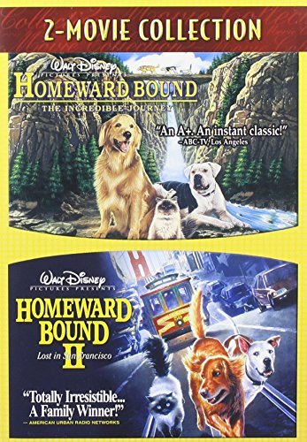 Homeward Bound: Incredible Journey/Homeward Bound 2/Double Feature@Dvd@Nr