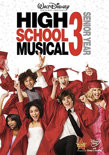 High School Musical 3 Efron Hudgens Tisdale Bleu DVD G 