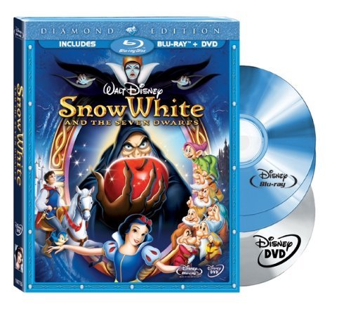 Snow White & The Seven Dwarfs Snow White & The Seven Dwarfs Ws Blu Ray & DVD G 3 DVD 