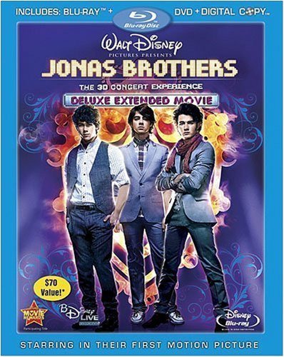 Jonas Brothers/Concert Experience@Blu-Ray/Ws@Nr/3 Br