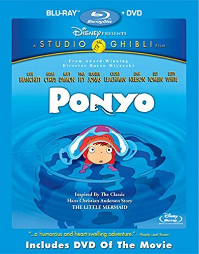 Ponyo Ponyo Blu Ray Ws G Incl. DVD 