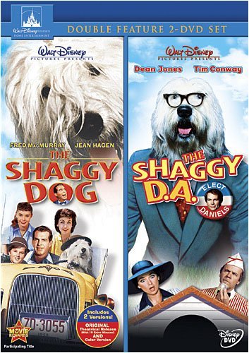 Shaggy Dog Shaggy D.A. Double Feature DVD G 