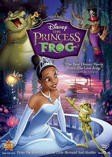 Princess & The Frog Disney DVD G 