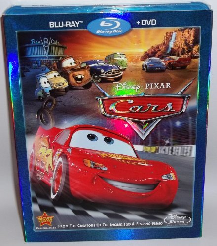 Cars Cars Blu Ray & DVD 2 Disc Combo 