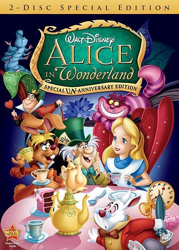 Alice In Wonderland Disney DVD G Ws 
