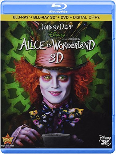 Alice In Wonderland 3d (2010)/Depp/Hathaway/Carter/Sheen@Blu-Ray/Ws/3dtv@Pg