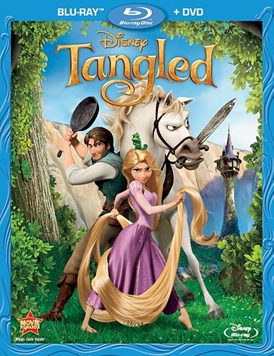 Tangled Disney Blu Ray DVD Dc Pg 