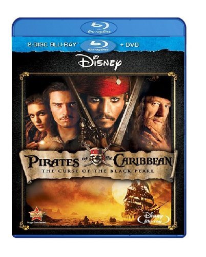 Pirates Of The Caribbean/Curse Of The Black Pearl@Depp/Bloom/Knightley@Pg13/Blu-ray/Dvd