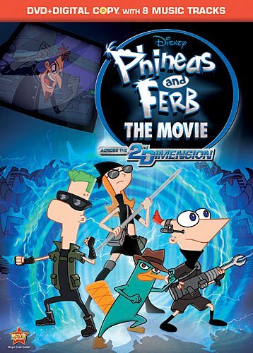Phineas & Ferb: Across The Sec/Phineas & Ferb: Across The Sec@Ws@Tvg/2 Dvd/Incl. Digital Copy