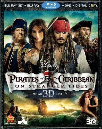 Pirates Of The Caribbean On Stranger Tides/Depp,Johnny@Ws/Blu-Ray@Pg13/5 Dvd