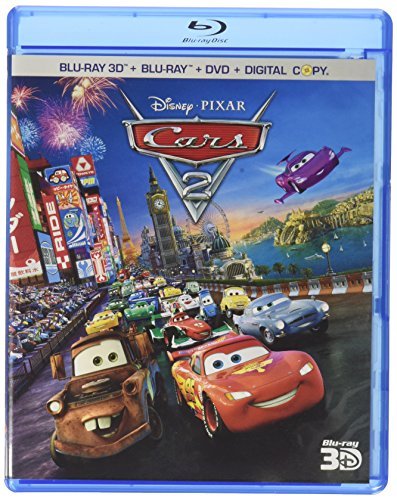 Cars 2/Disney@Blu-Ray/3D-2D/DVD/DC@G