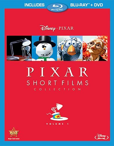 Pixar Short Films Volume 1 Blu Ray DVD Nr 