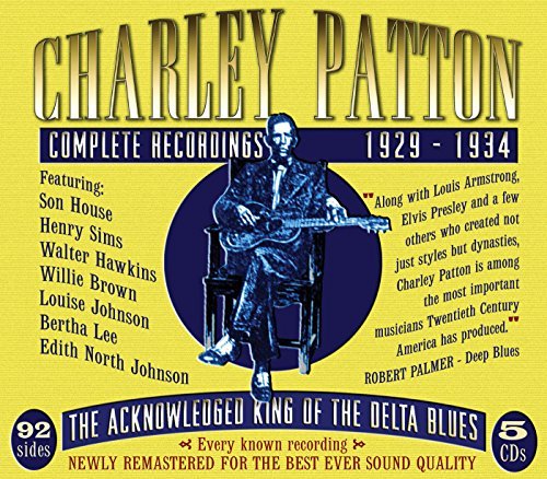 Charley Patton Complete Recordings 1929 34 4 CD 