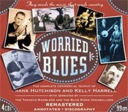 Frank Hutchison/Worried Blues@4 Cd
