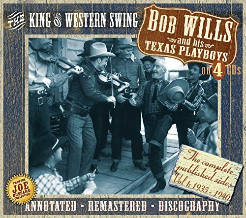 Bob & His Texas Playboys Wills/King Of Western Swing@Remastered@4 Cd