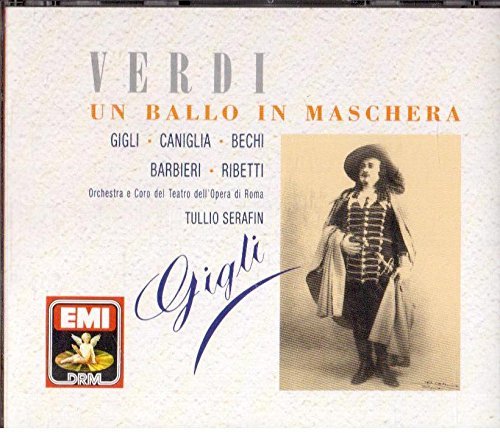 Verdi Tullio Serafin Gigli Caniglia Bechi Barbieri/Verdi: Un Ballo In Maschera@Verdi: Un Ballo In Maschera