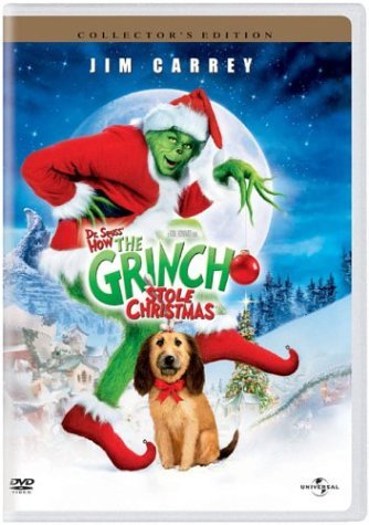 How The Grinch Stole Christmas (2000) Carrey Tambor Baranski Momsen DVD Pg 