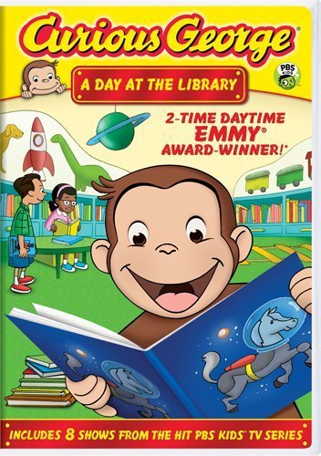Curious George Day At The Library Ws Nr 