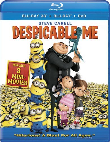 Despicable Me 3d/2d/Despicable Me 3d/2d@Blu-Ray/Ws/3dtv@Pg/4 Br/Incl. Dvd