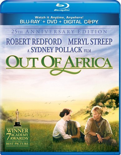 Out Of Africa/Out Of Africa@Aws/Blu-Ray/Snap@Pg/Incl. Dvd & Tech 30 Day Fre