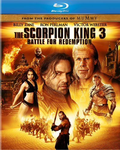 Scorpion King 3 Battle For Re Perlman Zane Blu Ray Ws Pg13 Incl. DVD Dc Uv 