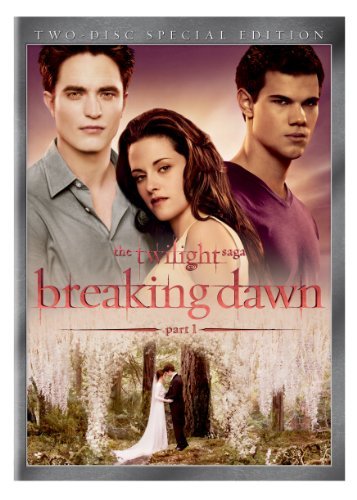 Twilight Breaking Dawn Part 1 Pattinson Stewart Lautner DVD Pg13 2 DVD 