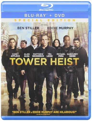 Tower Heist Stiller Murphy Alda Blu Ray Ws Pg13 Incl. DVD 