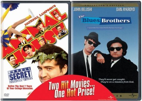 National Lampoon's Animal House Blues Brothers Universal 2pak Clr Nr 2 DVD Side By 