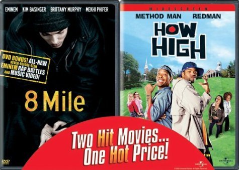 8 Mile How High Universal 2 Pak Clr R 2 DVD Side By 