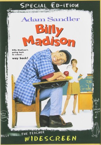 Billy Madison Sandler Mcgavin DVD Pg13 Ws 