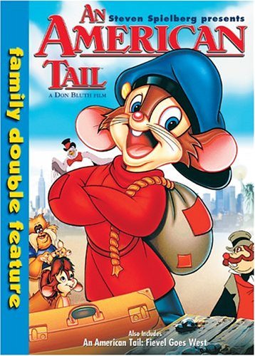 American Tail Fievel Goes West Double Feature DVD G 